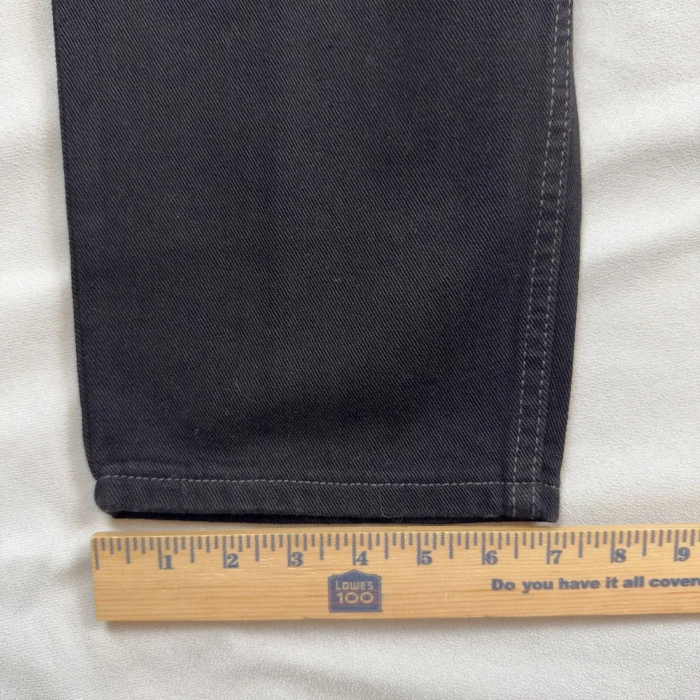 Levis 550 Relaxed Fit Tapered Leg Black Jeans Mens 18 Reg 15551-0260 NWT Vintage